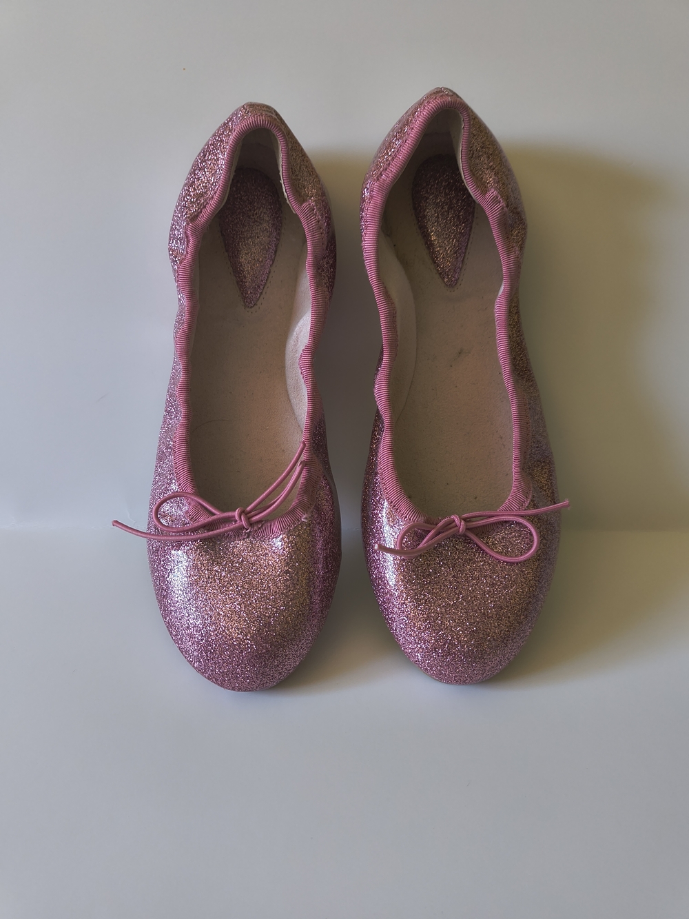 Bloch Helia Pink/Rose Glitter Ballet Flats